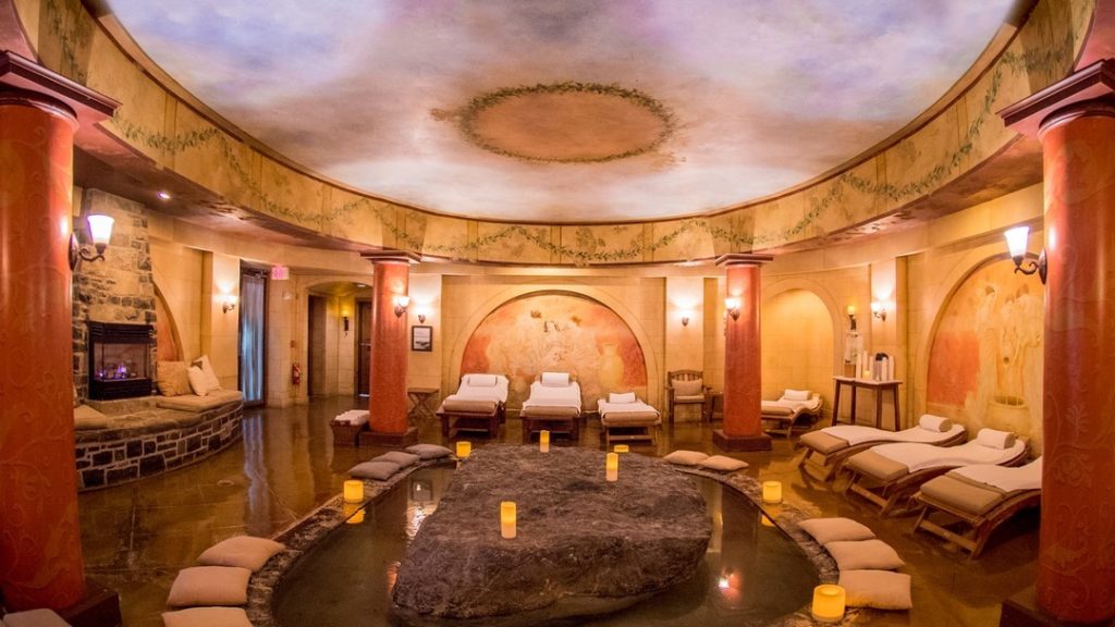 The spa at the Mirbeau Inn and Spa.
