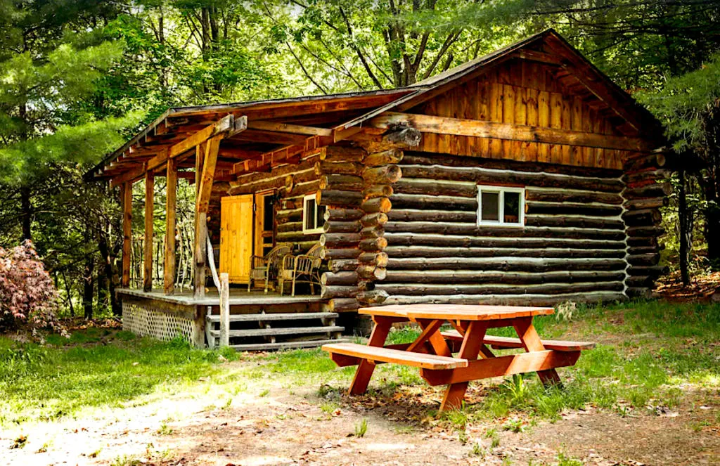 Rustic Ridge cabin near Keuka Lake. 