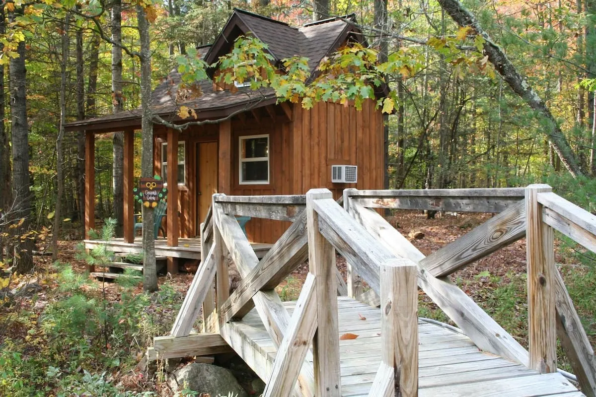 Tiny house in the Adirondacks