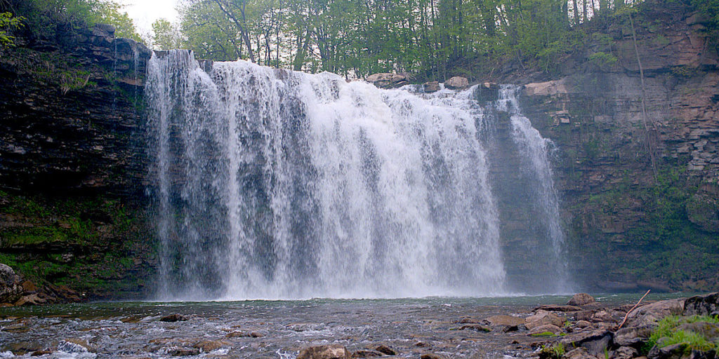 Views of Edwards Falls near Syracuse NY. 
