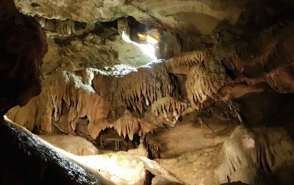 Inside of Howe Caverns. One of the best caves in New York.