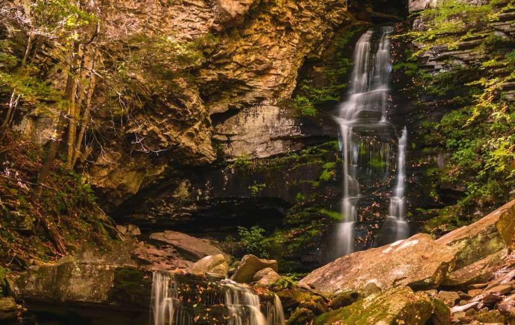 Waterfall near Peekamoose Mountain