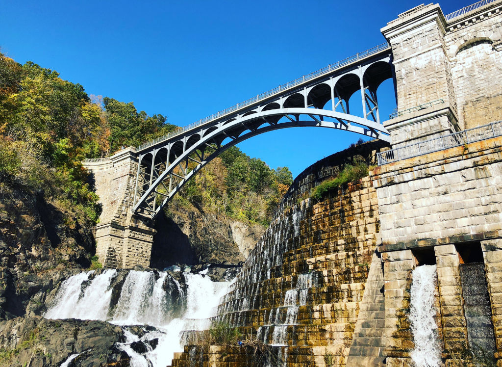 Old Croton Aqueduct that you can see while hiking near nYC. 