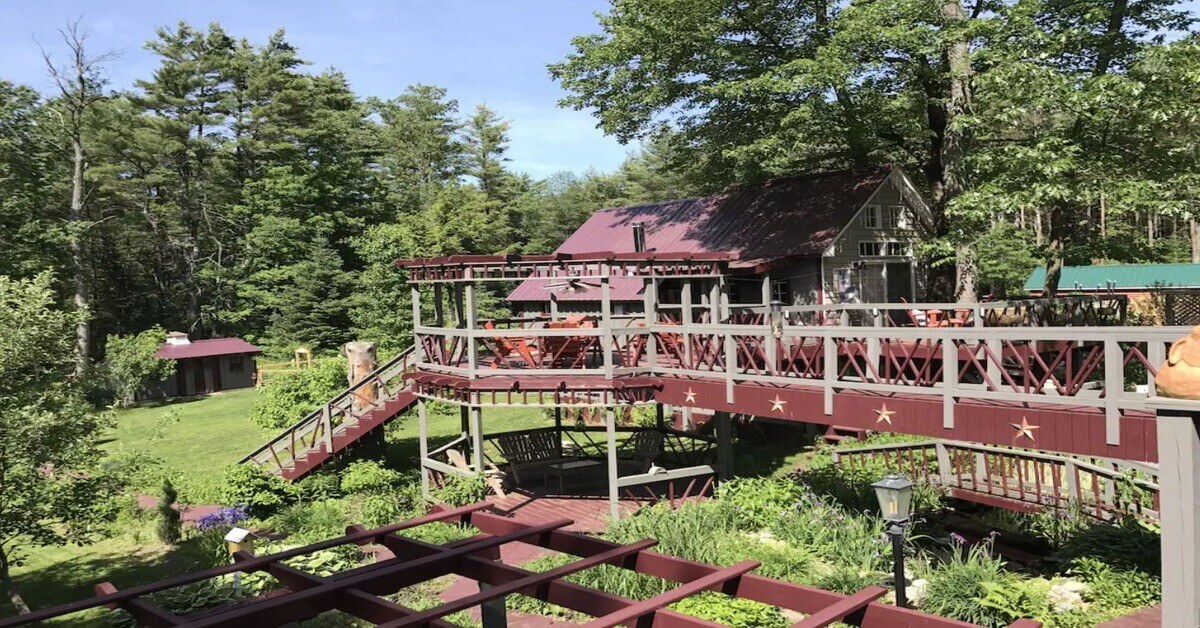 house near near Sacandaga Lake