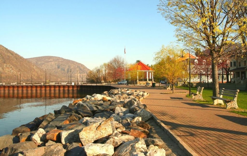 A park in Cold Spring, one of the best towns in New York. 