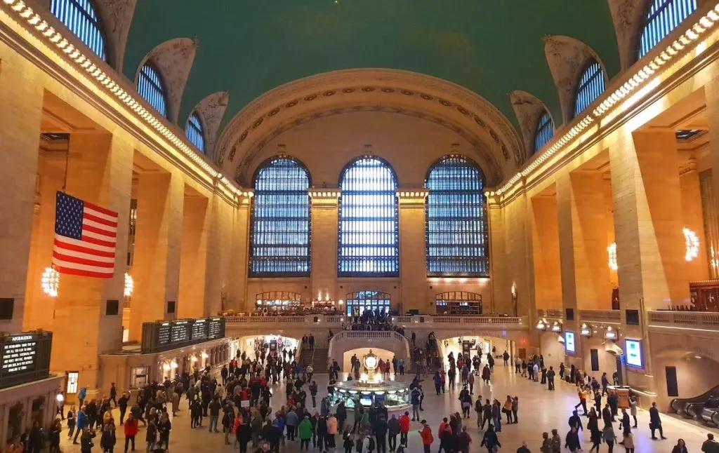 Grand concourse of Grand Central Terminal during your 4 days in NYC. 