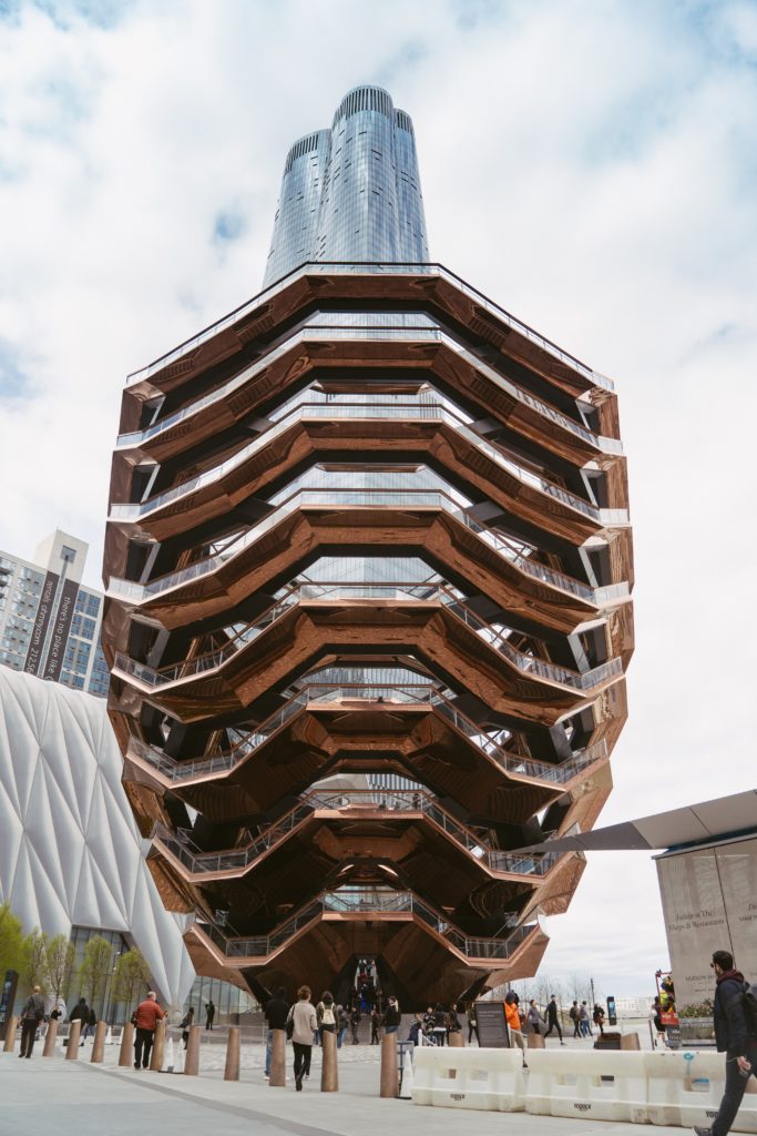 The Vessel at Hudson Yards in NYC.