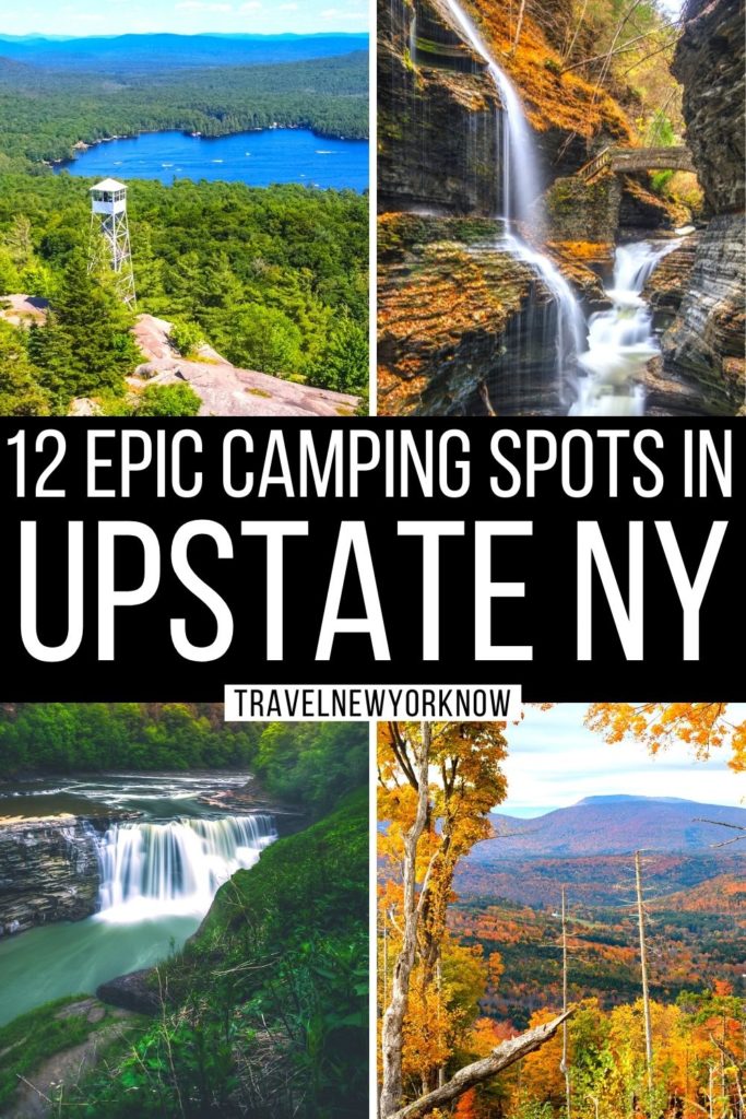 Go camping in Upstate New York