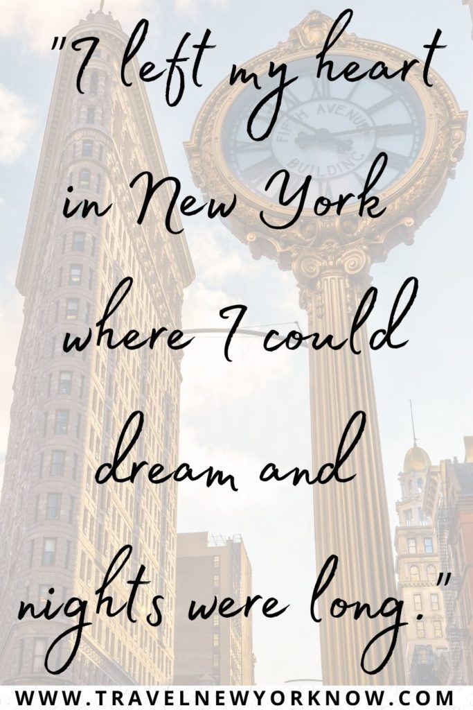 Long New York City captions for Instagram. 