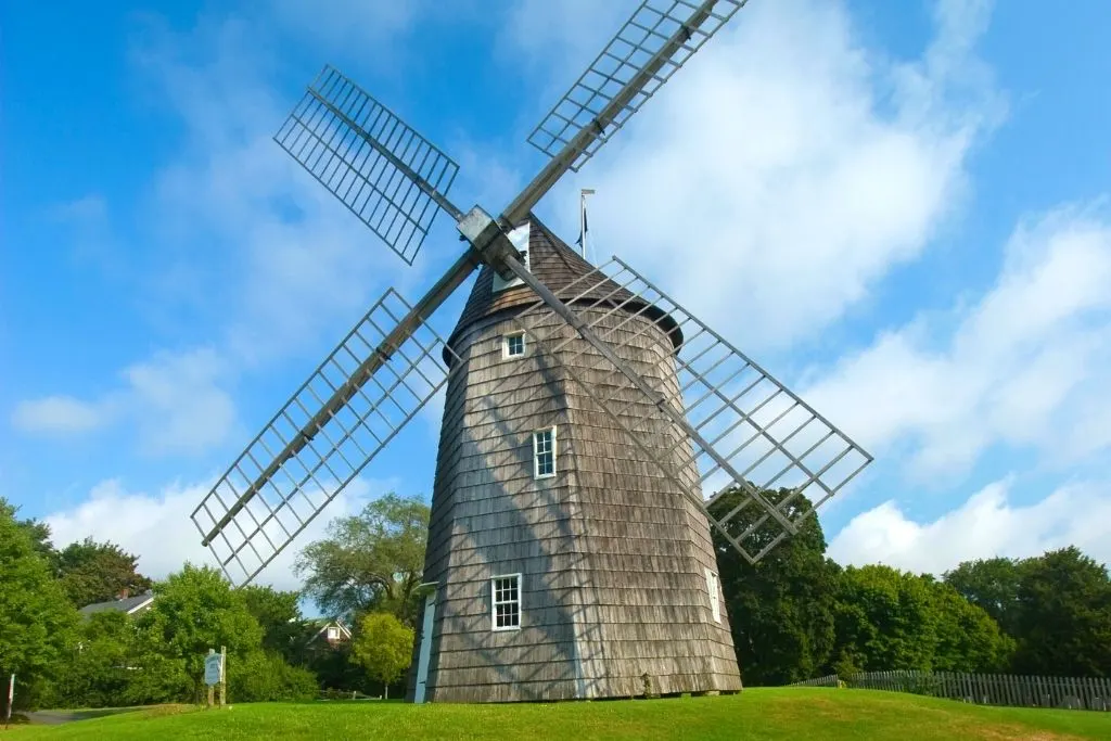 Old Hook Mill in East Hampton has a windmill that you should visit as part of your Hamptons itinerary. 