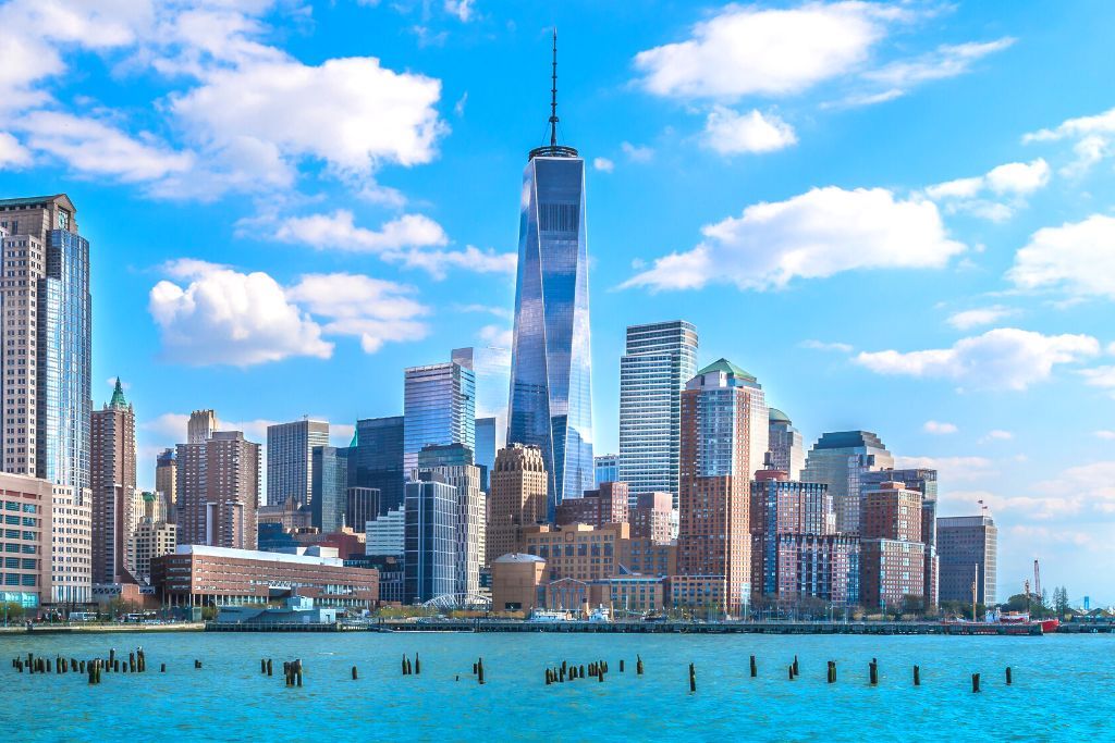 The NYC skyline as you decide what to wear in NYC in summer.