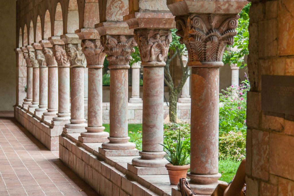 Stunning cloisters in NYC. 