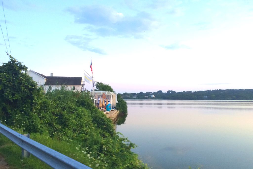 View of Lake Montauk and one of the best things to do in Montauk. 