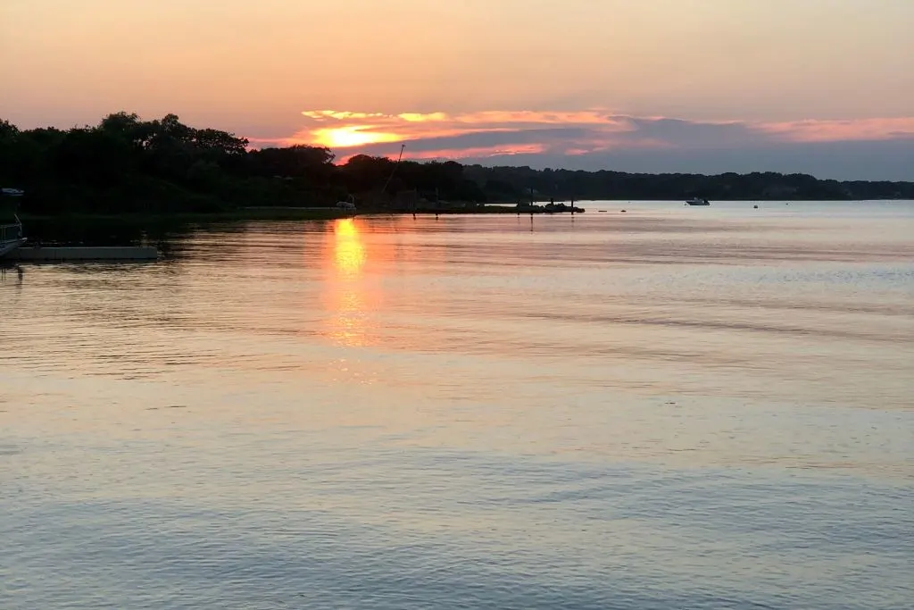 Sunset over Montauk, one of the best things to do in Montauk. 