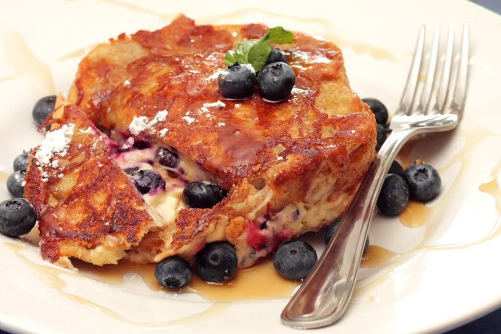 Stuffed French Toast from one of the best diners in Brooklyn. 