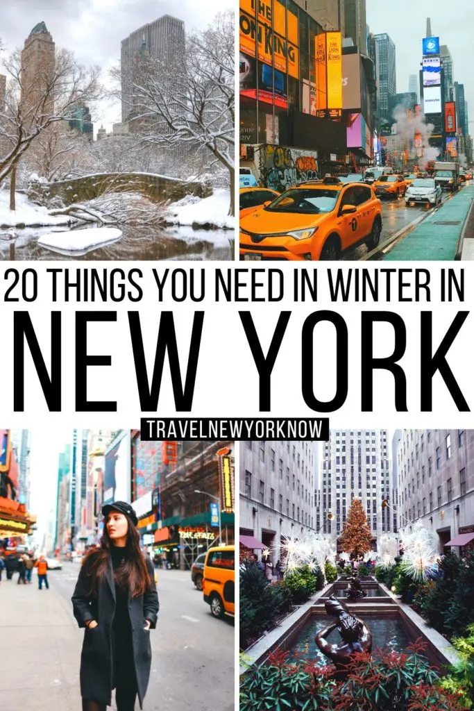 What to Wear in New York in Winter - 20 Amazing Essentials