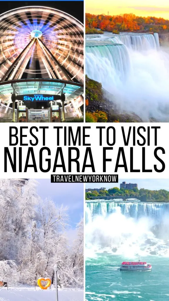 best time to visit niagara falls 2023