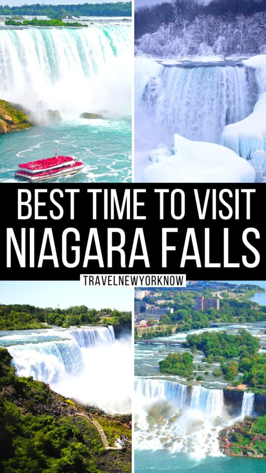 Best Time to go to Niagara Falls Amazing Local Guide 2023